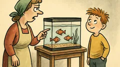 Vtip: „Nalil jsi už vodu do akvária?“