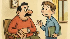 Vtip: Syn říká otci – Tati, půjčíš mi...