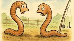 Vtip: Potkají se dvě žížaly...