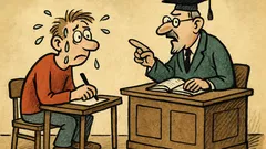 Vtip: Student skládá zkoušku a profesor se ptá