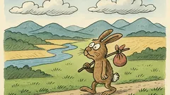 Vtip: Byl jednou jeden zajíček za horami