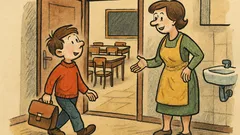 Vtip: Pepíček přijde ze školy a...