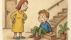 Vtip: Pepíček přijde ze školy a maminka se ptá