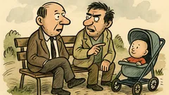 Vtip: Baví se dva lidé. První říká...