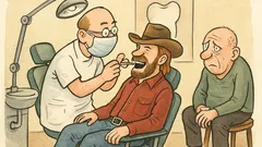 Vtip: Chuck Norris jde k zubaři...