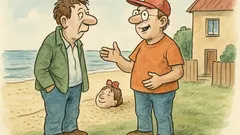 Vtip: Setkají se dva kamarádi u moře...