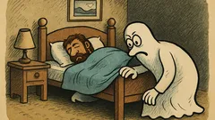 Vtip: Lidé se koukají pod postel...